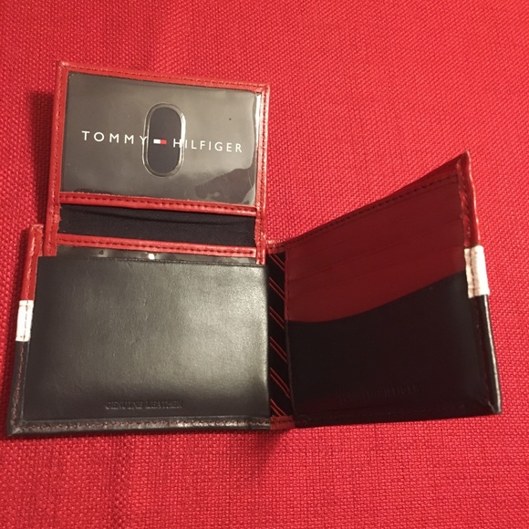 🔴🔵Tommy Hilfiger Mens Wallet - Picture 4 of 4